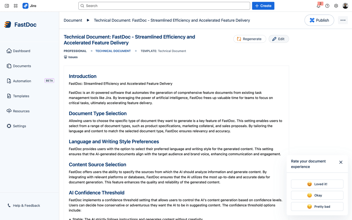Document with source citations